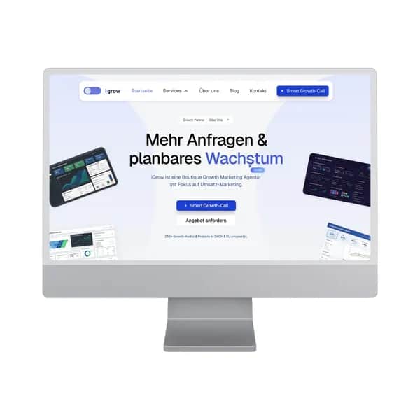 KI SEO Agentur Österreich – iGrow optimiert Websites für Google AI, ChatGPT & Co